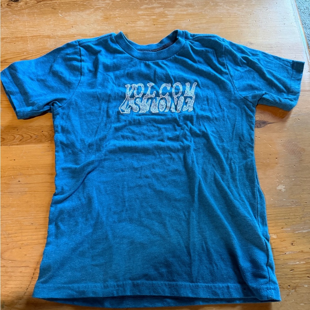Volcom Kids Teal Graphic Tee
